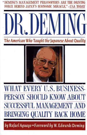 Click for more information and to order Dr. Deming